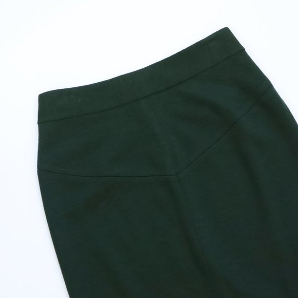 Diane Von Furstenberg Dark Green Pencil Skirt - Picture 2 of 8